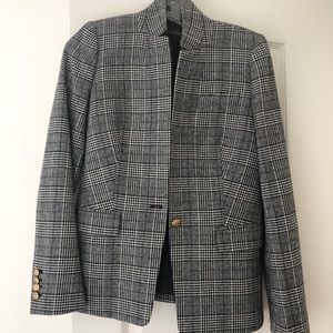 JCREW Size 2 plaid blazer